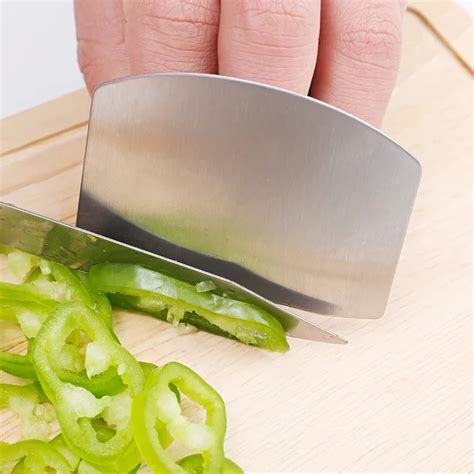 stainless steel finger box|3 Pcs Stainless Steel Finger Guard Cutting Protector,.